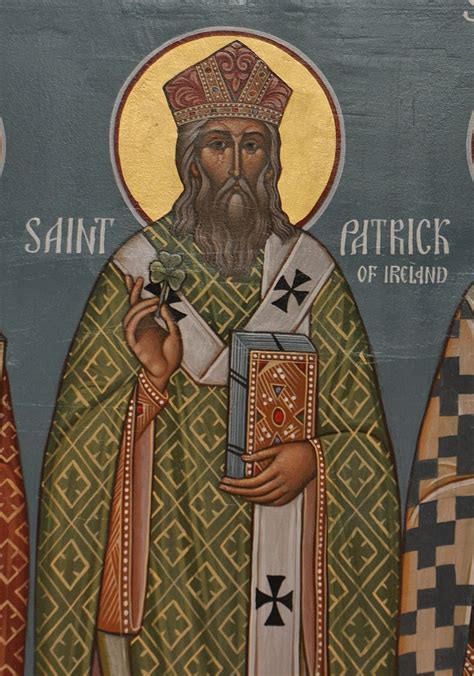 The latin translation of the bible no saint without a past. File:Icon of Saint Patrick, Christ the Saviour Church.jpg ...