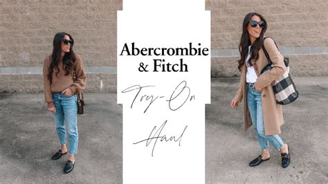 abercrombie fall haul youtube