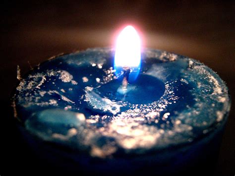 Blue Candle By Dawnarisu12 On Deviantart