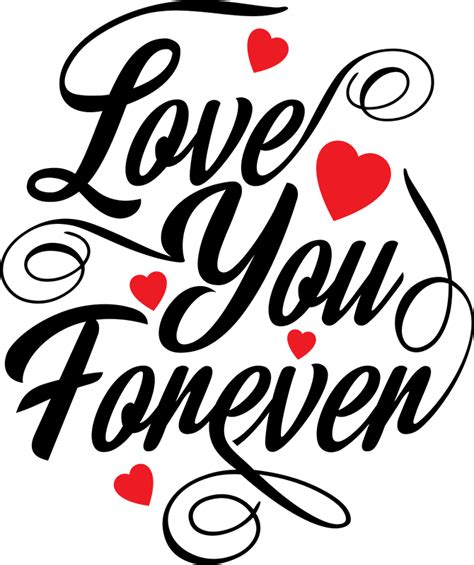 Love You Forever Couple T Shirt Tenstickers