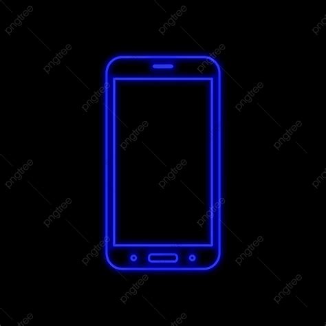 Mobile Neon Vector Design Images Mobile Phone Neon Sign Icon Neon