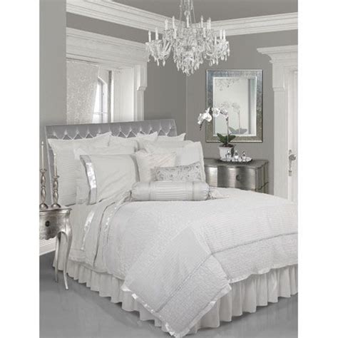 Silver and grey bedroom ideas for your home. Silver & White Bedroom-- throwing out all of our ...