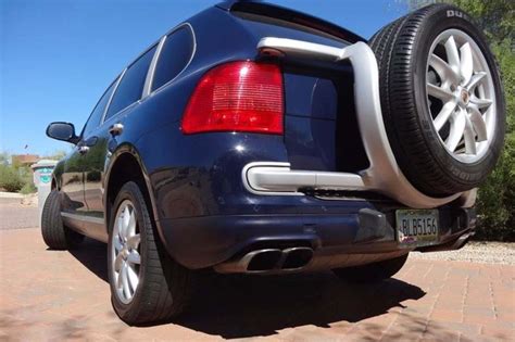 Did You Know The First Porsche Cayenne Had A Rear Mounted Spare Tire