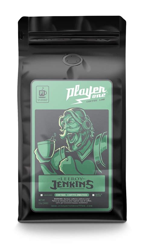 Extra caffeine coffee, the strongest coffee in the world, 6x more caffeine, extra caffeinated, insomniac, player one coffee (ground) ground · 12 ounce (pack of 1) 4.3 out of 5 stars 381 Leeroy Jenkins - Extra Caffeine PLAYER ONE COFFEE $14.99 | Ave