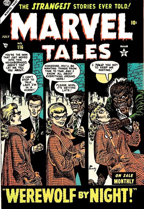 Marvel Tales No 116 Werewolf By Night Comics Classic Comic Books
