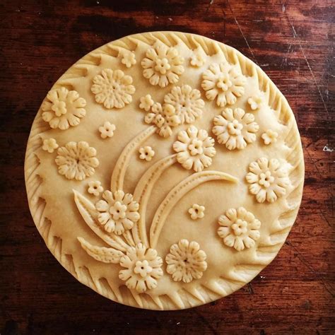 Blooming Perfection Fancy Pie Crust Pie Crust Art Beautiful Pie