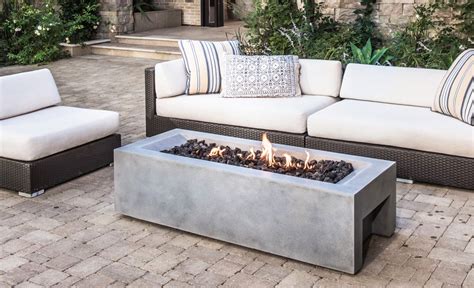 Important Parts Of Rectangular Fire Pit Table Roy Home Design