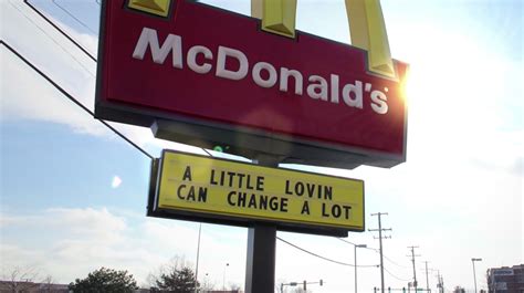 Mcdonalds Signs Tell A Story Carry On The Inspiration Room Tv