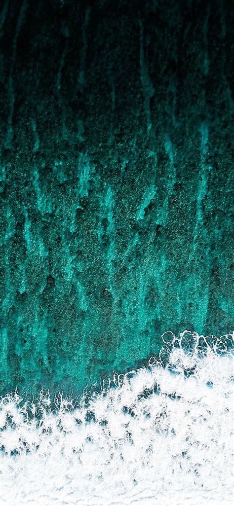 Aerial Photography Of Ocean During Daytime Iphone X Wallpapers Free