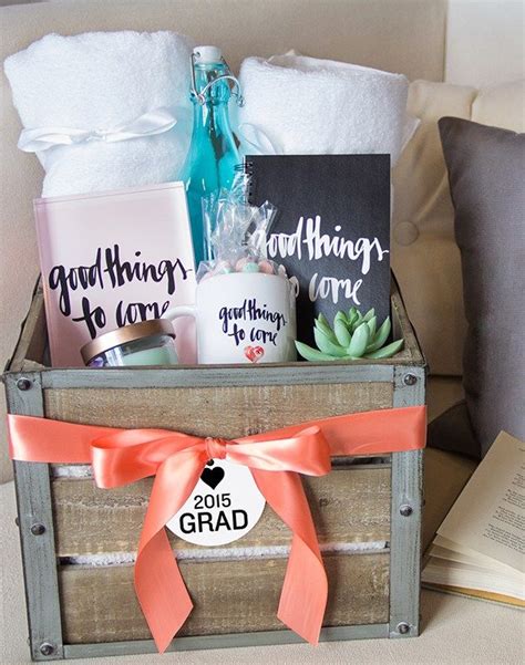 A Wooden Crate Filled With Books And Personalized Gifts For Someone S