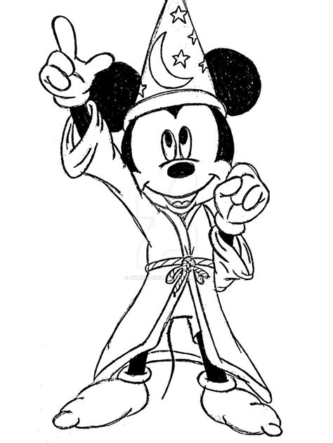 Sorcerer Mickey 1 By Jimenopolix On Deviantart