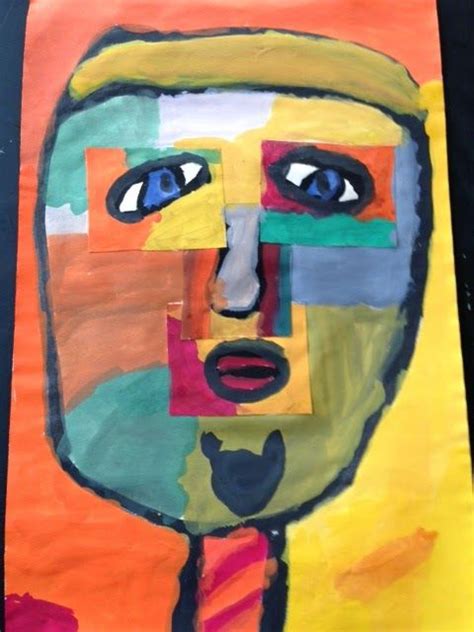 The Shamrock Studio Art Lessons Picasso Self Portrait Self Portrait
