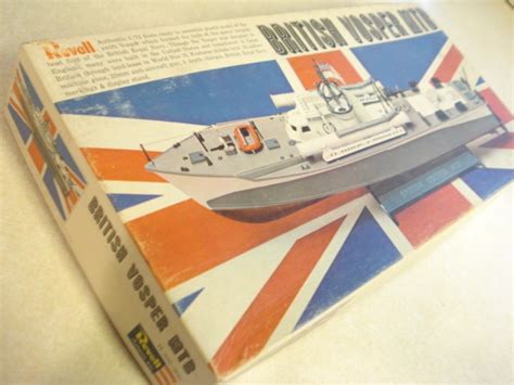 Revell British Vosper Mtb 172 Scale Plastic Model Ship Kit Ebay