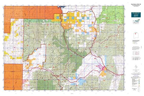 New Mexico Gmu 5b Map Mytopo