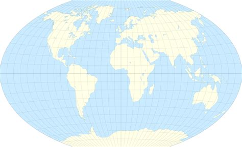 World Map Winkel Tripel Proj