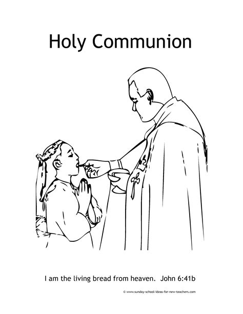 Included definitions on this 1 page resource:baptismreconc. Communion Sacraments Coloring Pages - Coloring Home