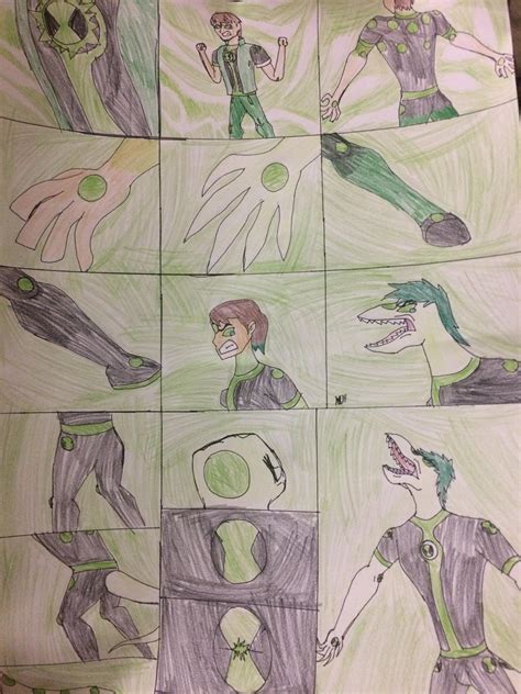 Ben 10 The Birth Of Omni Transformation Sequence By Humatrix X 24 On