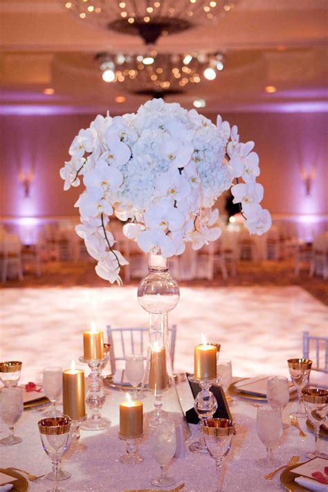 Orchid centerpiece | Orchid centerpieces wedding, Wedding centerpieces