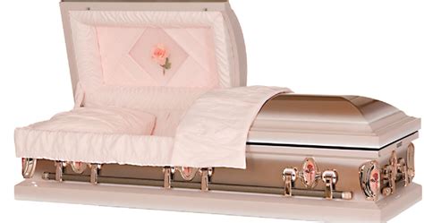 Cameo Rose Custom Designed Steel Casket Casket X Press