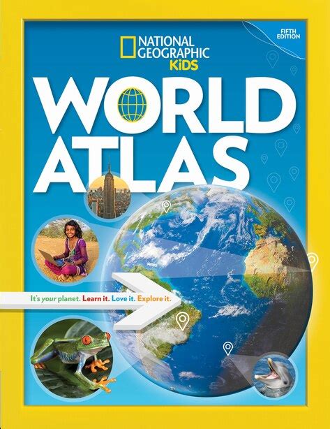 National Geographic Kids World Atlas 5th Edition Book By National
