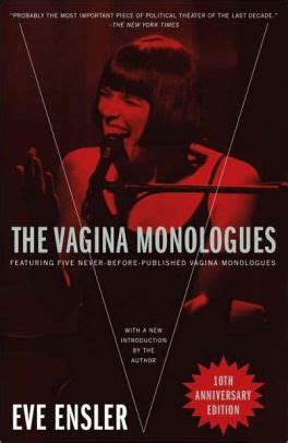 The Vagina Monologues By Eve Ensler Paperback Barnes Noble