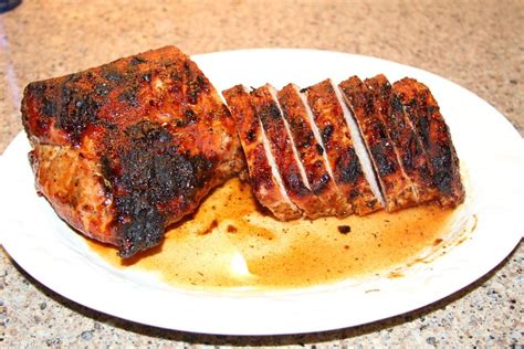 To bake a pork tenderloin wrapped in foil : 1/2 Pork Loin cooked (direct) on Big Green Egg at 2800 F ...