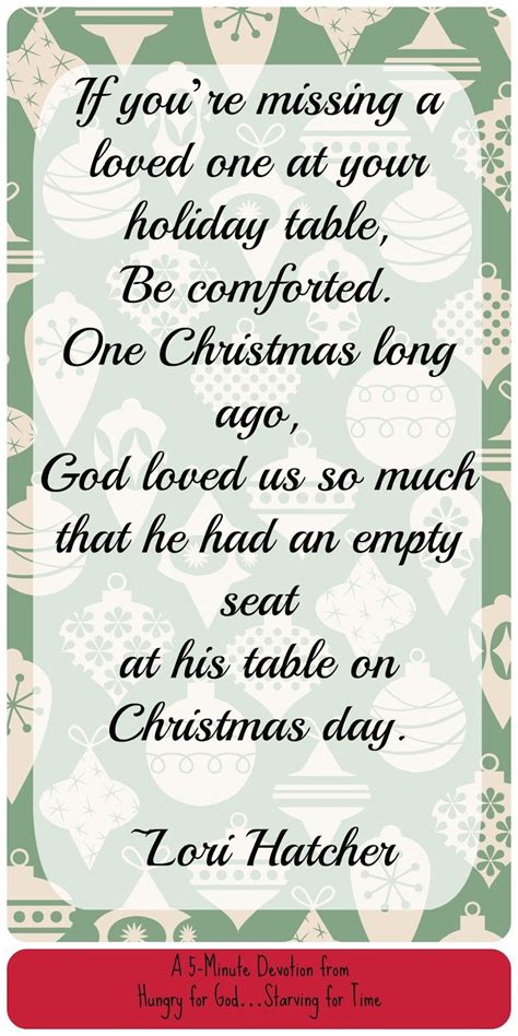 Is There An Empty Chair At Your Holiday Table Mom I Miss You