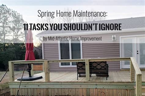 Spring Home Maintenance 11 Tasks You Shouldnt Ignore