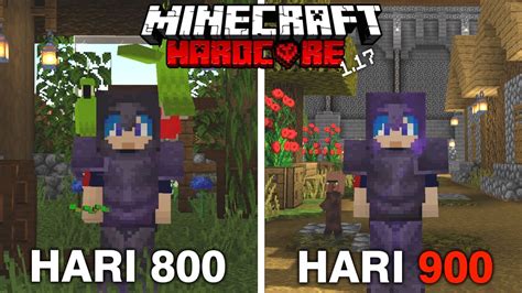 Bertahan Hidup Hari Di Minecraft Hardcore Youtube