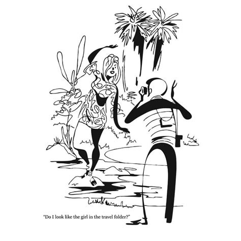 Rovinskys Palm Springs Cartoon Prints Travel Folder Girl