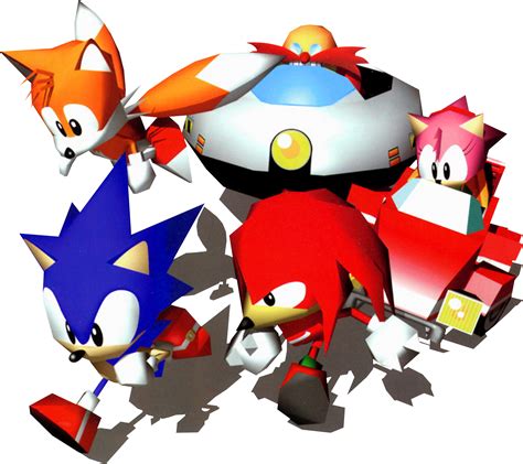 Image Sonic And Tails Amy Knuckles And Robotnikpng