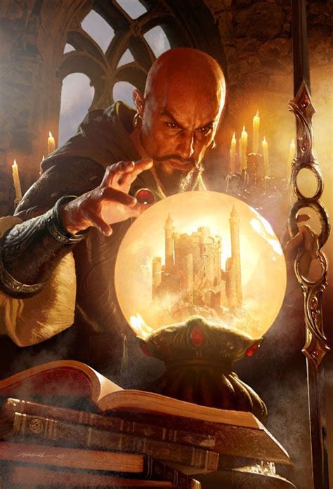 Mordenkainen Scrying 544×800 Fantasy Artwork Dungeons And