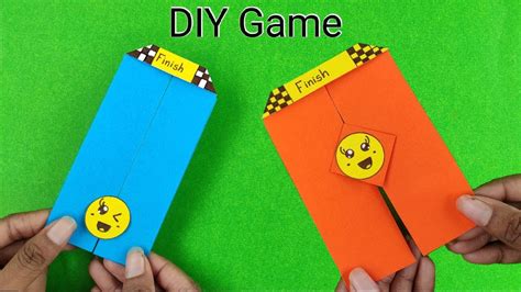 Diy Paper Games Diy Games For Children Diy Fun Videos For Children