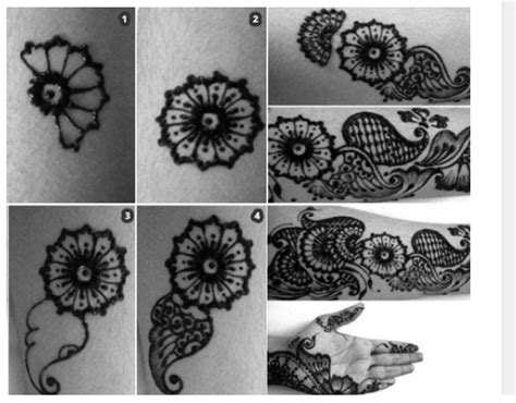 How To Apply Henna Designs Mehndi Step By Step Tutorial Henna Tattoos