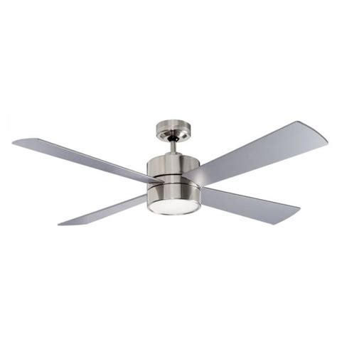 All ceiling fans with lights can be shipped to you at home. 52" 1300mm Fanworks Impreza Brushed Chrome Ceiling Fan ...