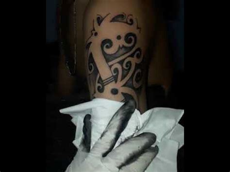 Kedua, tubuhnya dihiasi titi atau tato. Tattoo traditional || art || tato dayak || west borneo ...