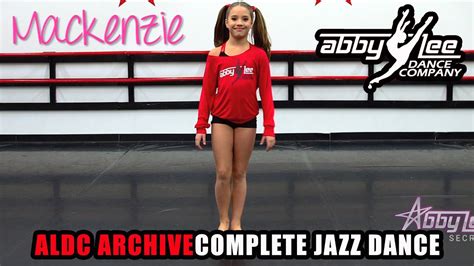Abby Lee Dance Secrets Jazz Dance Complete Lessons Youtube