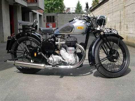 Bsa Motorcycles Bsa Wd M20 1942 500cc Bsa Motorcycle Classic Bikes