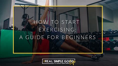 How To Start Exercising A Guide For Beginners