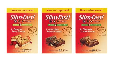 Slimfast Meal Replacement Bars Range Is Revamped Meal Replacement