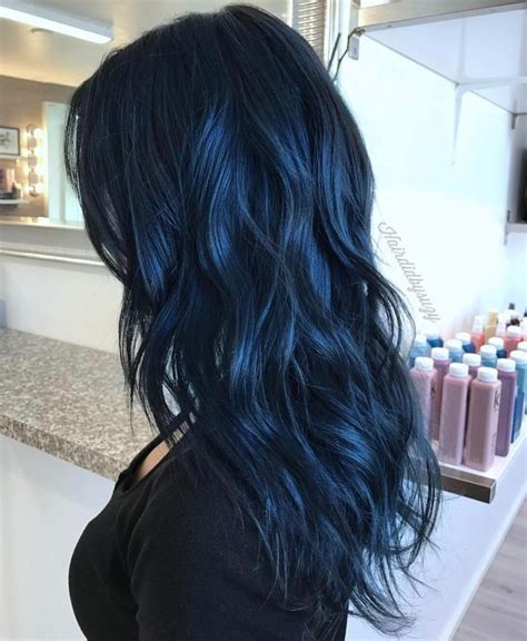 Navy Blue Stylist Suzy Hairdidbysuzy This Colour Was Custom Created