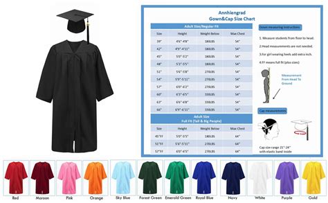 Annhiengrad Unisex Adult Matte Graduation Gown Cap With