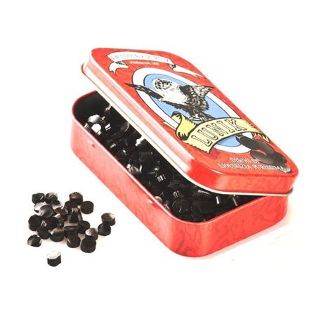 Lunik Strong Liquorice Imps Sweets Red Tin 40g Liquirizia Menozzi De