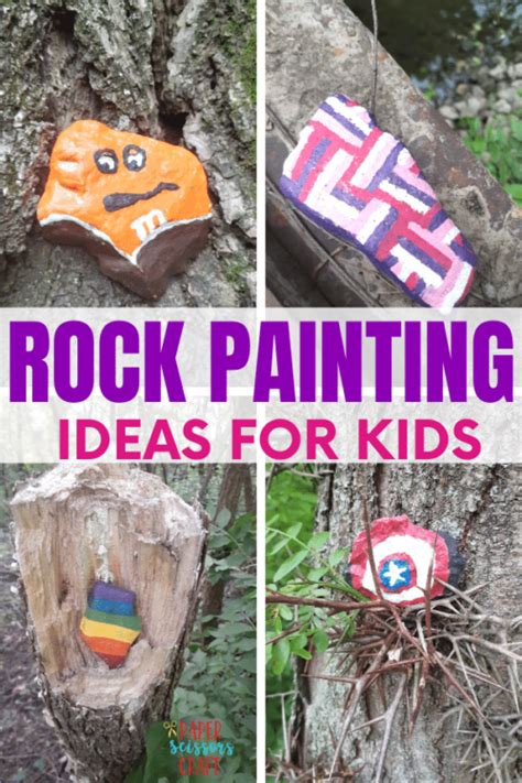 Rock Painting Ideas For Kids And Beginners Using Rock Painting To Inspire