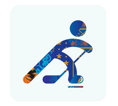 Pictogram Ice Hockey Sochi 2014 Design Tagebuch