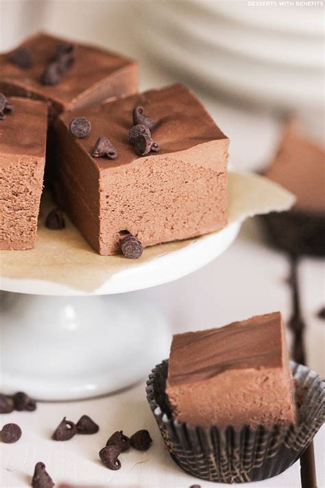 Desserts With Benefits Healthy Vegan Dark Chocolate Fudge Refined