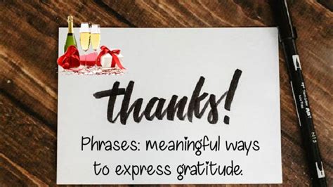 Thank You Phrasesmeaningful Ways To Expressthank You Messageswhat