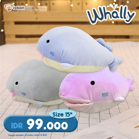 boneka ikan paus