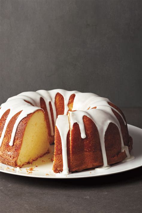 It's said the original pound cake recipe was made with one pound each of flour, sugar, eggs, and butter. Easy Cake Recipes - Real Simple