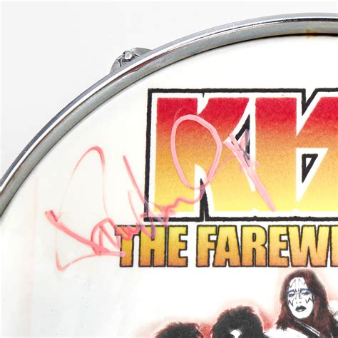 Images For Kiss The Farewell Tour Drums Fully Signed By All